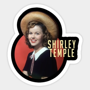 shirley temple Sticker